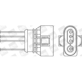 Achetez des Sonde lambda BERU OPH005 à prix pour 72,76 €