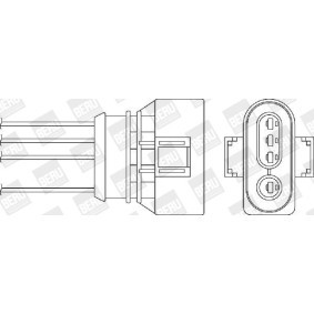 Achetez des Sonde lambda BERU OPH023 à prix pour 90,87 €