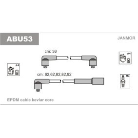 Acquista Kit cavi candele da JANMOR ABU53 a buon mercato per soli 13,52 €