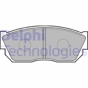 Köp Bromsbelägg av DELPHI LP355 till det låga priset 311,29 kr