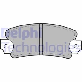 Köp Bromsbelägg av DELPHI LP146 till det låga priset 274,05 kr