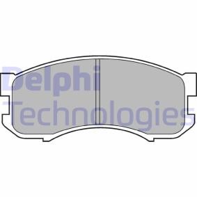 Köp Bromsbelägg av DELPHI LP800 till det låga priset 348,87 kr