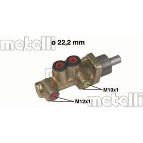 Comprar Cilindro principal de freno de METELLI 05-0254 a bajo precio de 30,20 €
