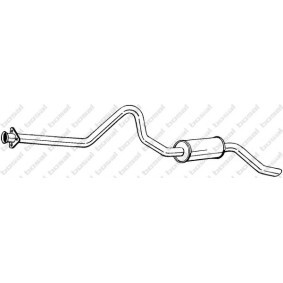 Compre Panela de escape traseira da BOSAL 284-379 a um preço baixo por 87,27 €