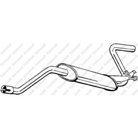 Compre Panela de escape traseira da BOSAL 100-591 a um preço baixo por 36,11 €