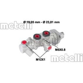 Comprar Cilindro principal de freno de METELLI 05-0623 a bajo precio de 89,01 €
