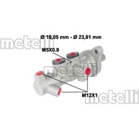 Comprar Cilindro principal de freno de METELLI 05-0626 a bajo precio de 85,89 €