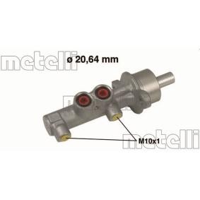 Compre Cilindro principal de freno de METELLI online para Corsa C Utility Pick-up a precios moderados