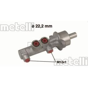 Compre Cilindro principal de freno de METELLI online para Corsa C Utility Pick-up a precios moderados