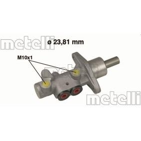 Comprar Cilindro principal de freno de METELLI 05-0494 a bajo precio de 45,47 €
