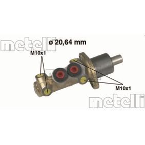 Comprar Cilindro principal de freno de METELLI 05-0059 a bajo precio de 41,00 €