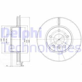 Acquista Disco freno da DELPHI BG2860 a buon mercato per soli 90,34 €