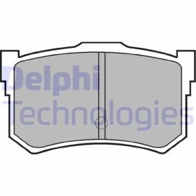 Köp Bromsbelägg av DELPHI LP678 till det låga priset 322,38 kr
