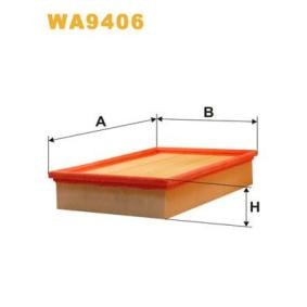 Kjøp Luftfilter av WIX FILTERS WA9406 til den lave prisen 152,38 NOK