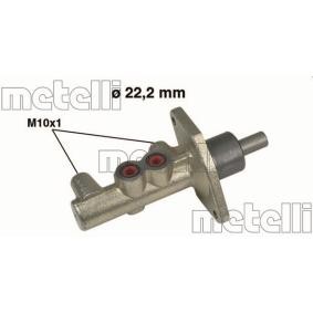 Comprar Cilindro principal de freno de METELLI 05-0261 a bajo precio de 82,64 €