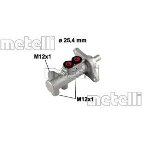 Comprar Cilindro principal de freno de METELLI 05-0609 a bajo precio de 72,40 €