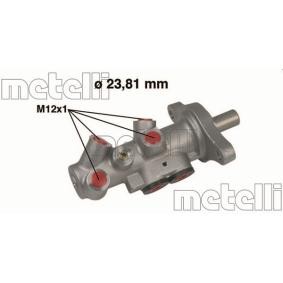 Comprar Cilindro principal de freno de METELLI 05-0295 a bajo precio de 64,50 €