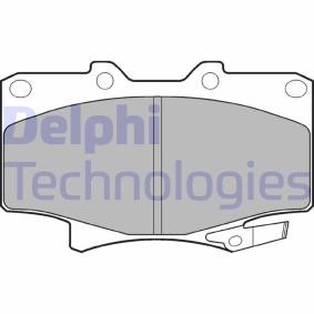 Köp Bromsbelägg av DELPHI LP962 till det låga priset 312,38 kr