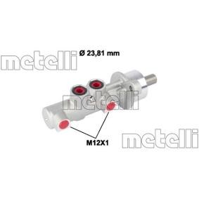Compre Cilindro principal de freno de METELLI online para Corsa C Utility Pick-up a precios moderados