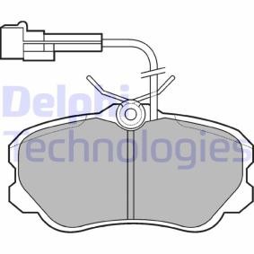 Compre Pastilhas de travão da DELPHI LP644 a um preço baixo por 26,89 €
