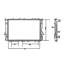 Acquista Radiatore motore da NRF 58867 a buon mercato per soli 119,09 €