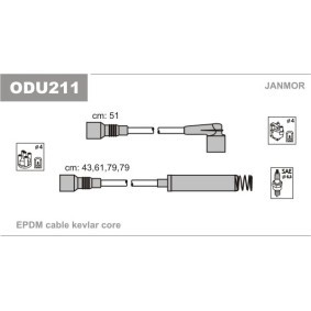 Acquista Kit cavi candele da JANMOR ODU211 a buon mercato per soli 18,63 €