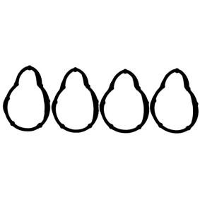 Dichtungssatz, Ansaugkrümmer von GLASER M89964-00