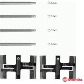 Comprar Kit de accesorios, pastillas de frenos de BREMBO A 02 220 a bajo precio de 14,59 €