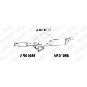 Mittelschalldämpfer des Herstellers VENEPORTE - Originalware Artikelnummer: AR01055
