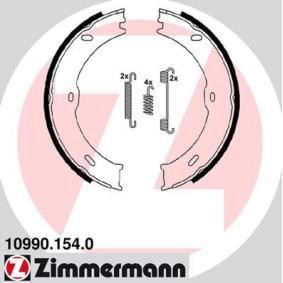 Køb Bremsebakkesæt, parkeringsbremse af ZIMMERMANN 10990.154.0 til den lave pris 297,23 DKK