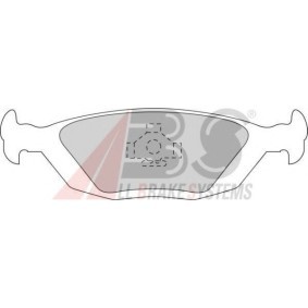 Acquista Kit pastiglie freni da A.B.S. 36489/1 OE a buon mercato per soli 28,59 €
