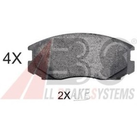 Compre Pastilhas de travão da A.B.S. 36772 OE a um preço baixo por 34,05 €