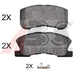 Compre Pastilhas de travão da A.B.S. 37169 OE a um preço baixo por 35,93 €