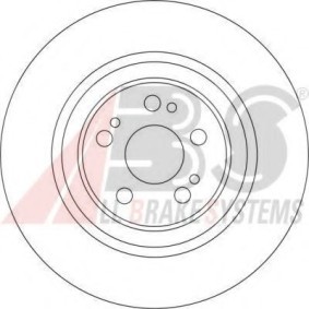 Comprar Disco de freno de A.B.S. 17037 OE a bajo precio de 72,45 €