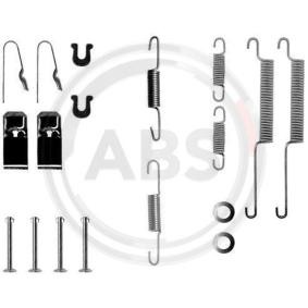 Comprar Juego de accesorios, zapatas de freno de A.B.S. 0654Q a bajo precio de 7,36 €