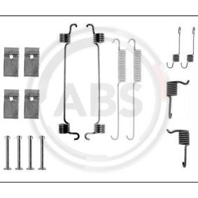 Comprar Juego de accesorios, zapatas de freno de A.B.S. 0676Q a bajo precio de 10,23 €