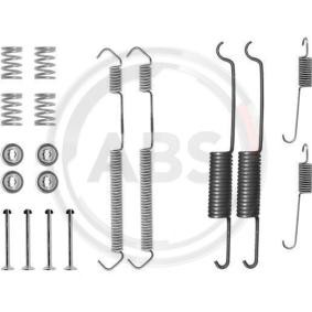 Comprar Juego de accesorios, zapatas de freno de A.B.S. 0691Q a bajo precio de 14,66 €