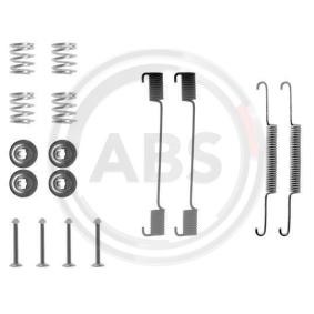 Comprar Juego de accesorios, zapatas de freno de A.B.S. 0704Q a bajo precio de 12,65 €