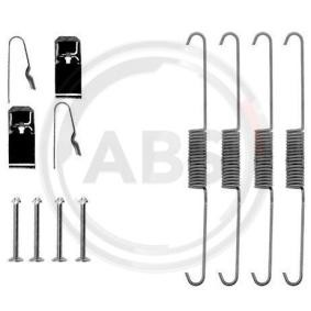 Comprar Juego de accesorios, zapatas de freno de A.B.S. 0725Q a bajo precio de 17,60 €
