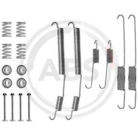 Comprar Juego de accesorios, zapatas de freno de A.B.S. 0755Q a bajo precio de 12,86 €