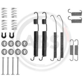 Comprar Juego de accesorios, zapatas de freno de A.B.S. 0762Q a bajo precio de 25,74 €