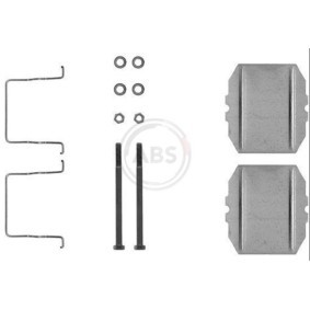 Compre Kit de acessórios, pastilhas de travão da A.B.S. 0990Q a um preço baixo por 4,93 €