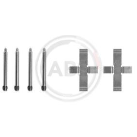 Compre Kit de acessórios, pastilhas de travão da A.B.S. 1076Q a um preço baixo por 8,21 €