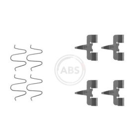 Compre Kit de acessórios, pastilhas de travão da A.B.S. 1207Q a um preço baixo por 5,47 €
