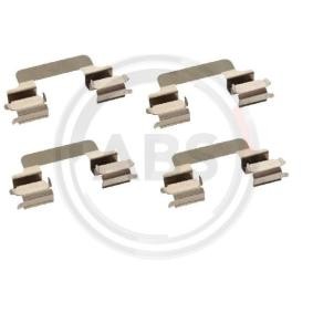 Compre Kit de acessórios, pastilhas de travão da A.B.S. 1231Q a um preço baixo por 8,29 €