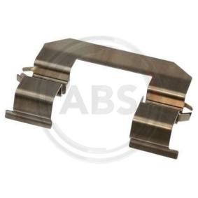 Compre Kit de acessórios, pastilhas de travão da A.B.S. 1645Q a um preço baixo por 5,83 €