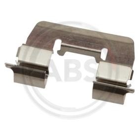 Compre Kit de acessórios, pastilhas de travão da A.B.S. 1668Q a um preço baixo por 7,64 €