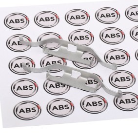 Compre Kit de acessórios, pastilhas de travão da A.B.S. 1682Q a um preço baixo por 5,46 €