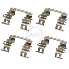 Compre Kit de acessórios, pastilhas de travão da A.B.S. 1696Q a um preço baixo por 5,05 €