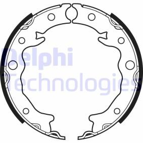 Handbremsbeläge des Herstellers DELPHI - Originalware Artikelnummer: LS2089